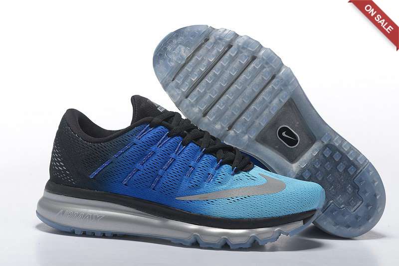 Réduction authentique basket nike air max homme 2016 Baskets Nike Basket mode Air Max 2016 806771008 Noir pas cher